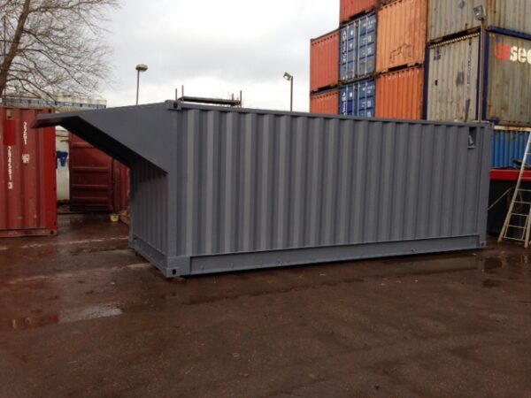 20ft DV met afdak - Afbeelding 4