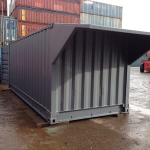 20ft DV met afdak