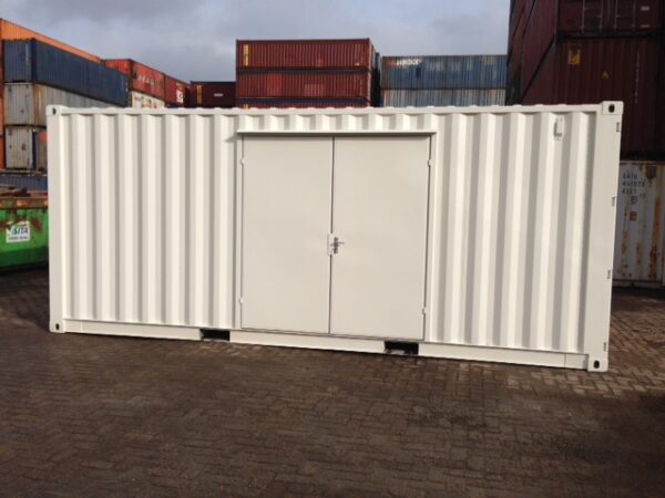 20 FT met openslaande deuren in de zijkant - Afbeelding 4