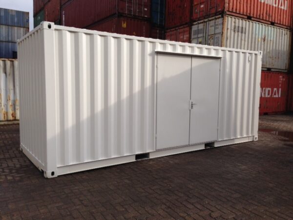 20 FT met openslaande deuren in de zijkant - Afbeelding 3