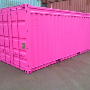 20ft gespoten in standaard RAL kleur
