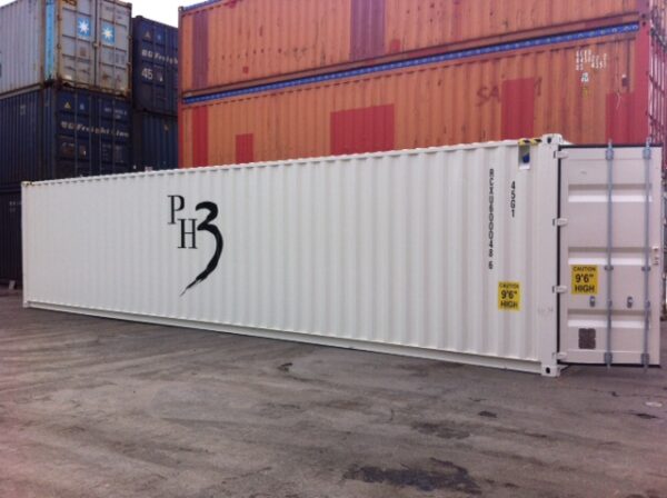 40ft High Cube container als werkruimte - Afbeelding 2