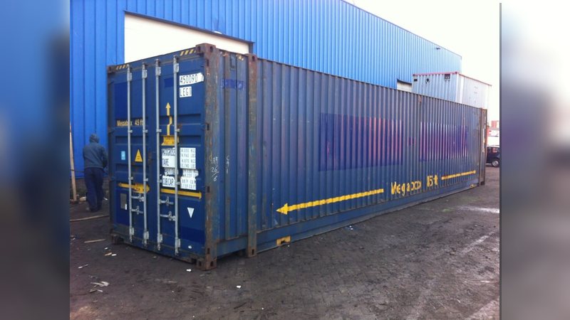 Gebruikte zeecontainer geïnspecteerd en waterdicht DTC