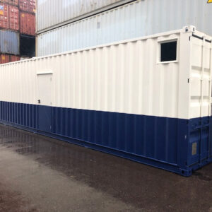 40ft High Cube gespoten in 2 kleuren