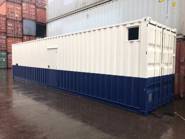 40ft High Cube gespoten in 2 kleuren